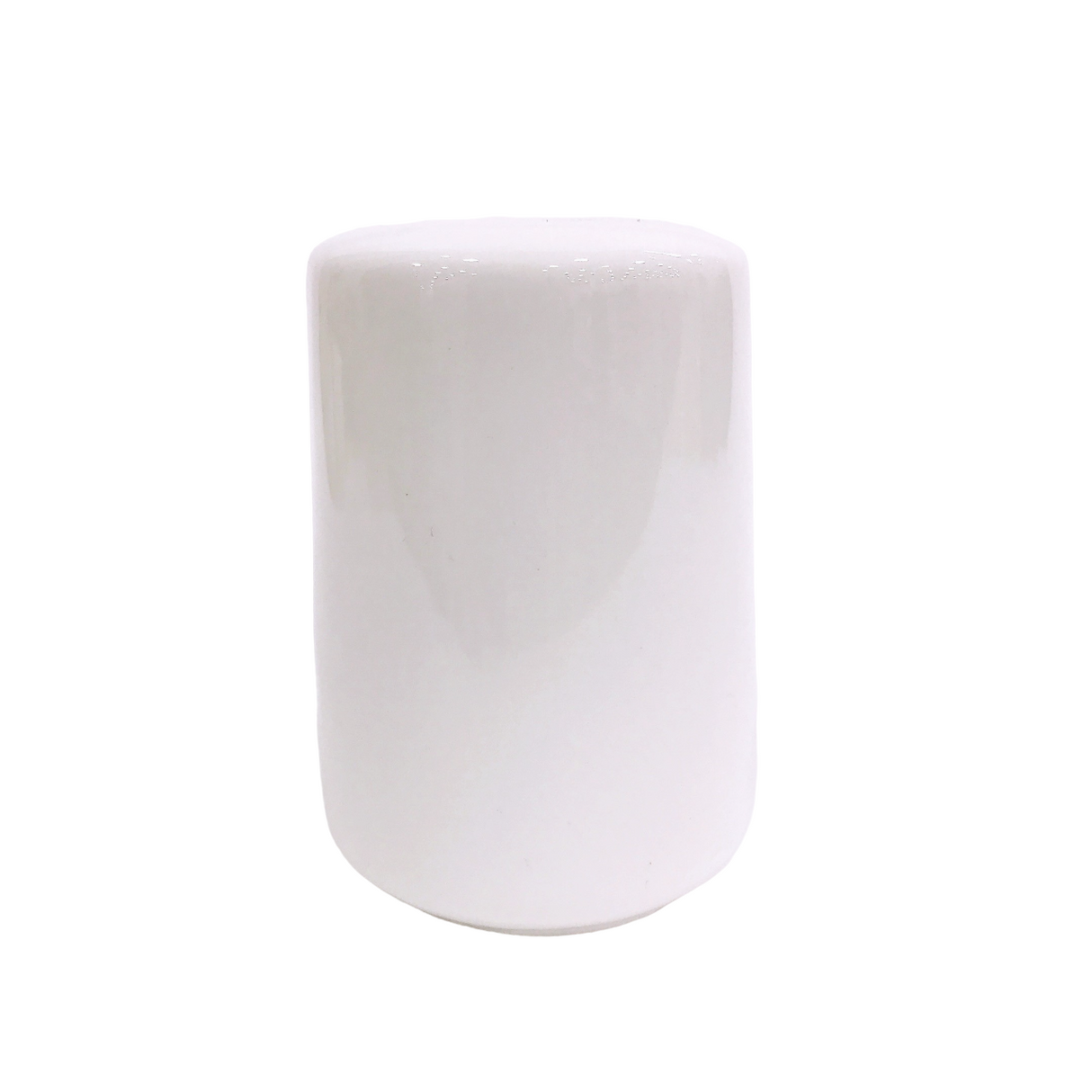 White porcelain cruet for salt 90ml