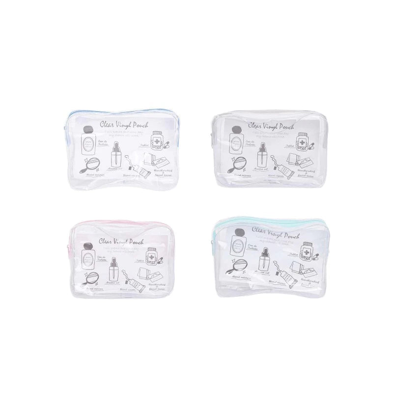 Color Clear Vinyl Pouch