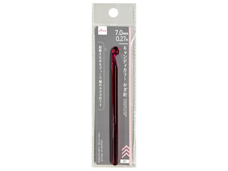 Crochet Hook Candy Color 7mm