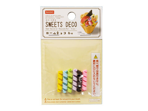 Sweet Decoration Chocolate Roll