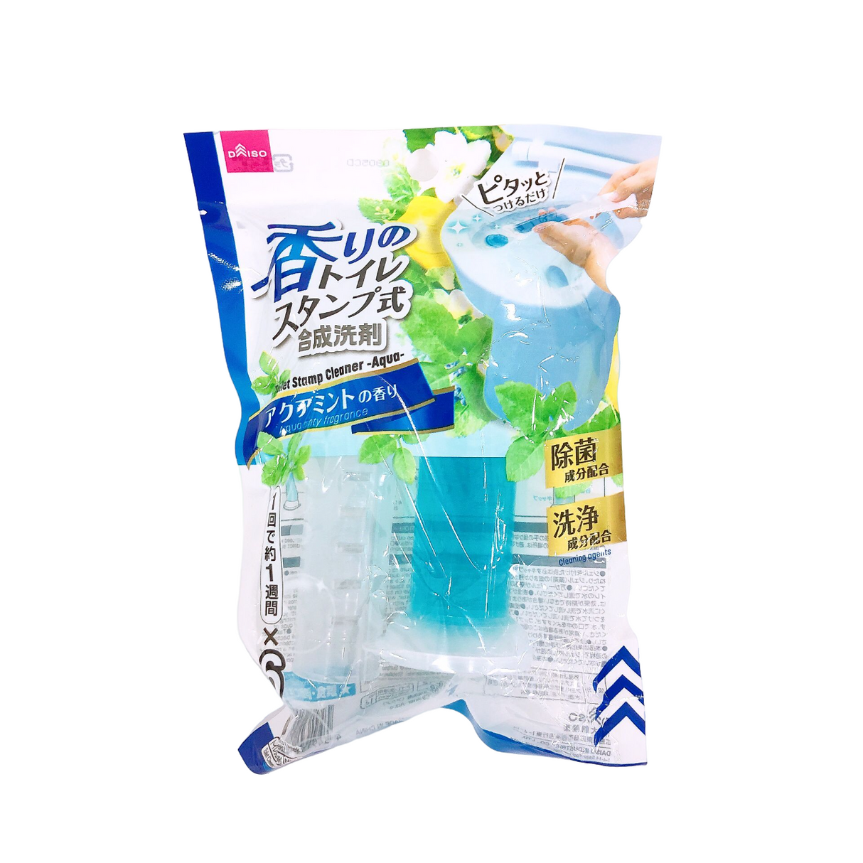 Toilet Stamp Cleaner Aqua