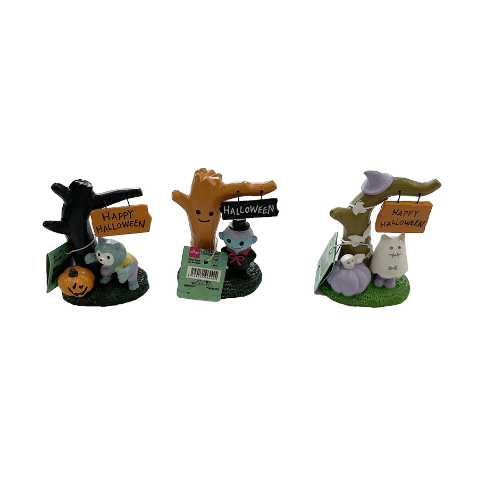 Halloween Ornament Sign Horror Character