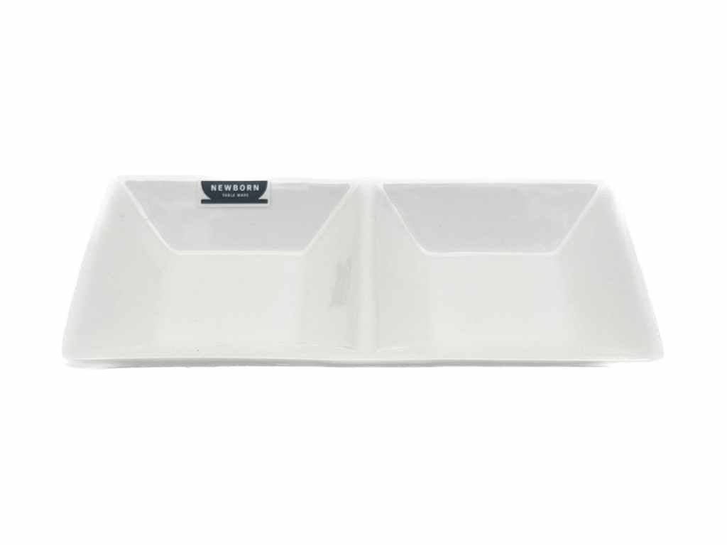 Newborn Divided Small Dish 15cm x 7.5cm