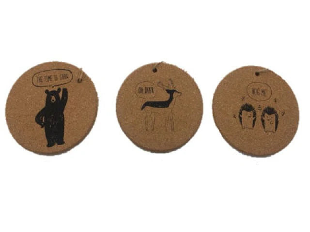 Cork Pot Stand Animal