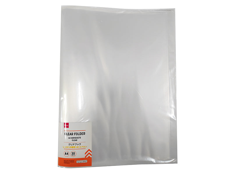 Clear Folder A4 Clear