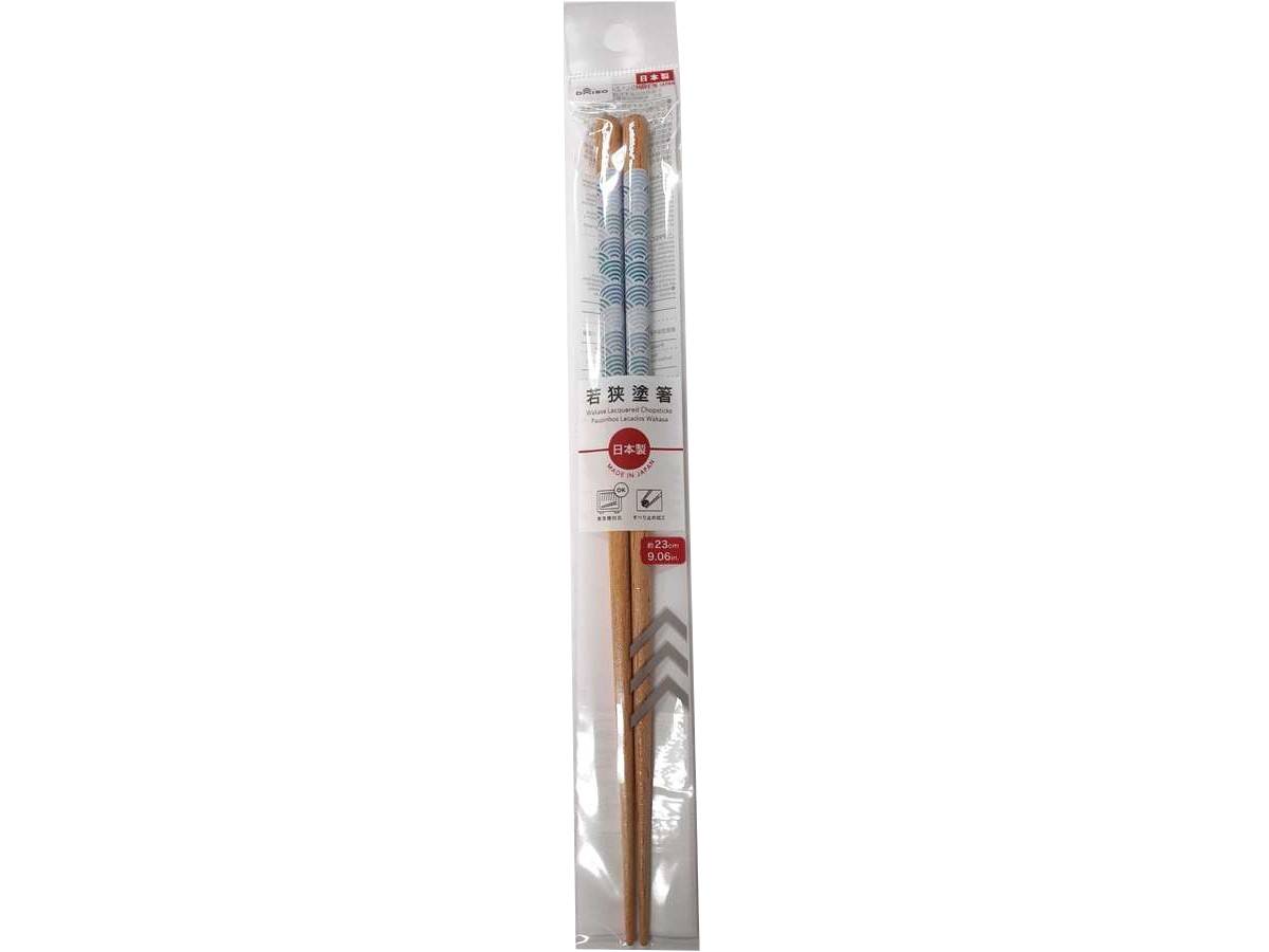 Wakasa Lacquered New Year Chopsticks Dishwasher Safe Aonami