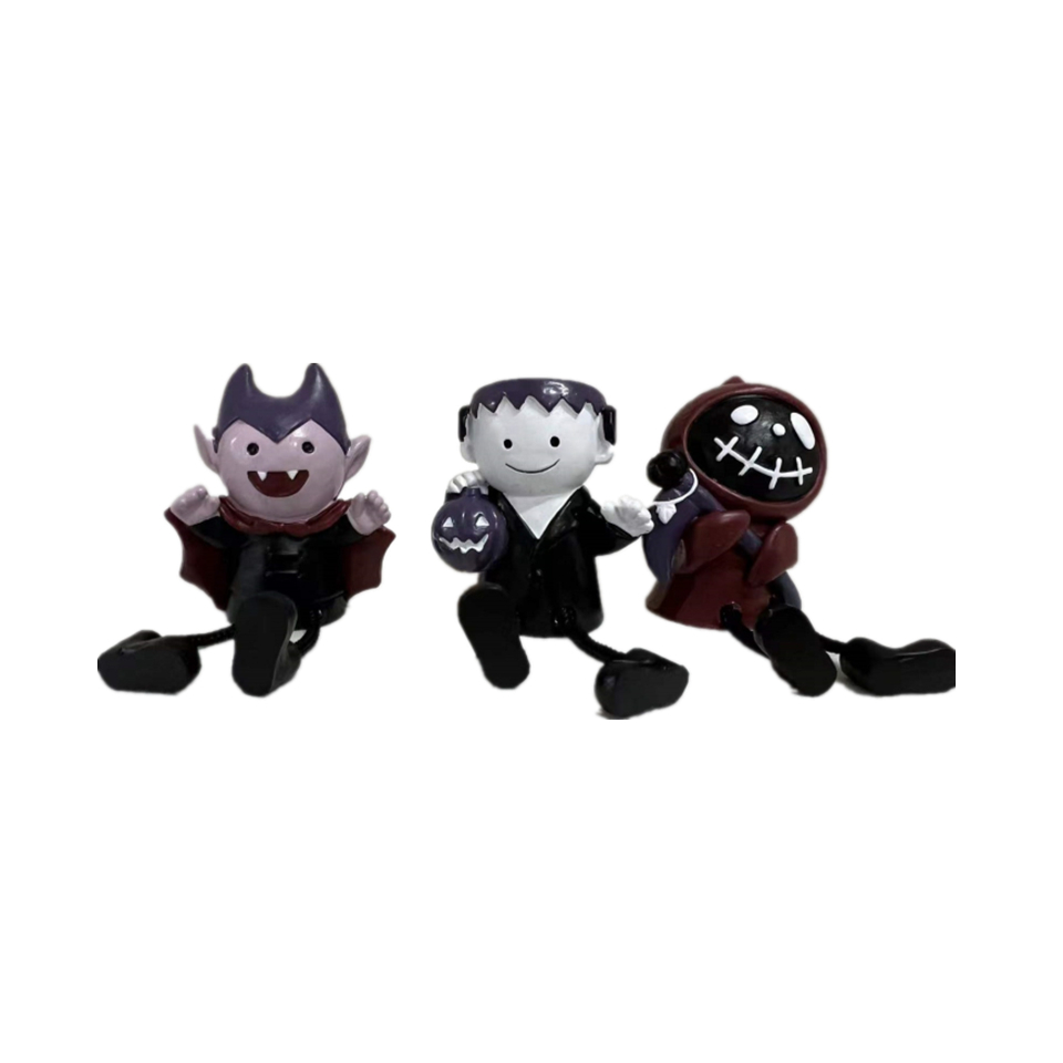 Halloween Ornament Dangling Legs Dark