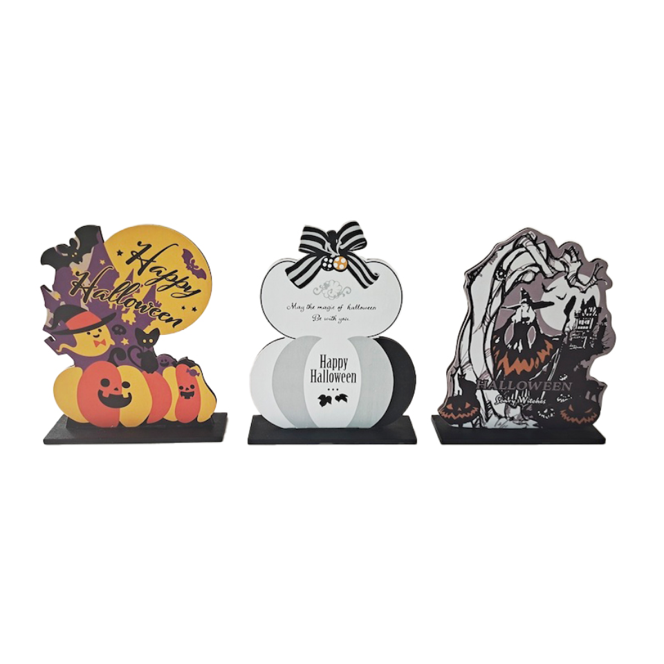 Halloween Wooden Ornament