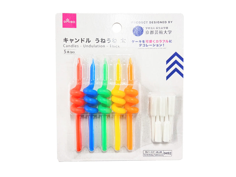 Candles Undulation Thick