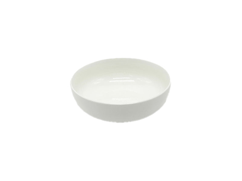 White Tableware Round Edge Bowl New Born China 14cm