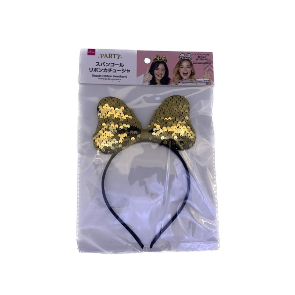 Sequin Ribbon Headband