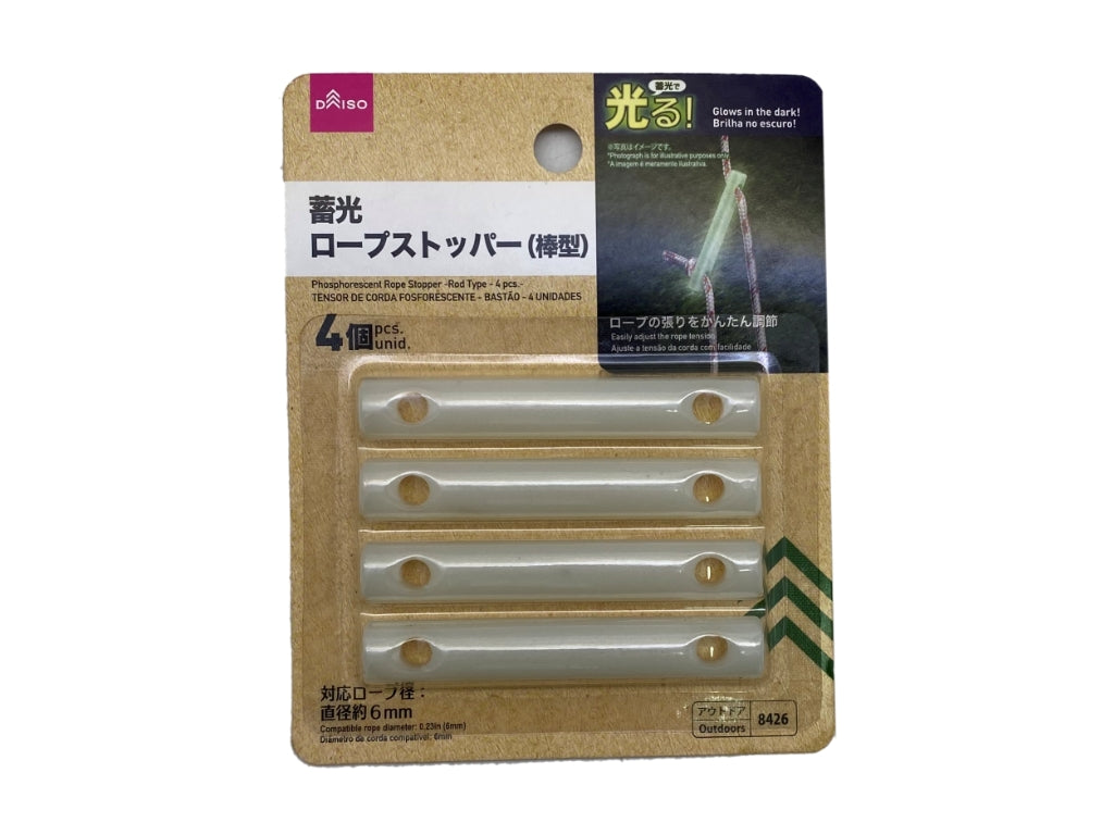 Phosphorescent Rope Stopper Rod Type