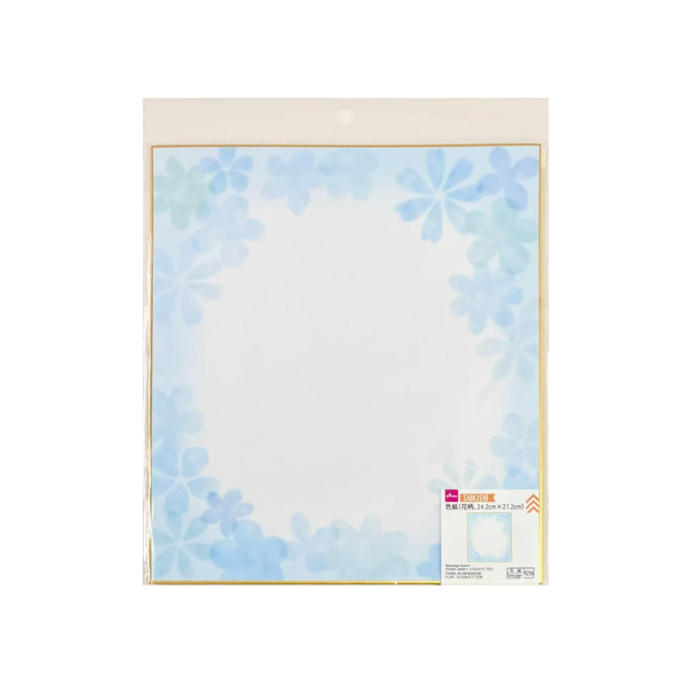 Message Board Flower Pattern 24.2cm x 27.2cm