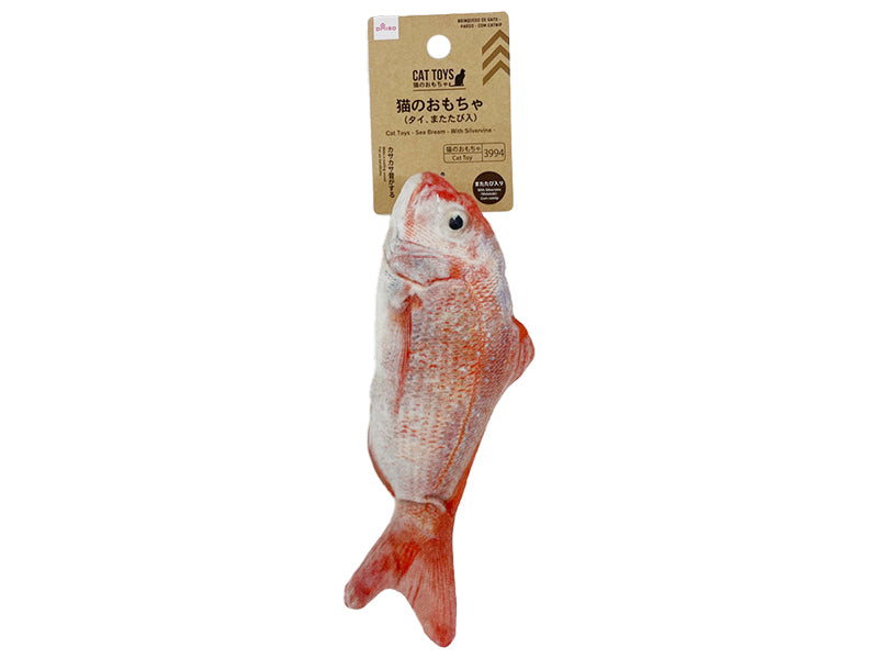 Cat Toys Sea Bream with Silvervine