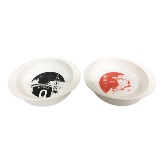 Microwave Safe Plate Captain Tsubasa Hyuga Wakabayashi