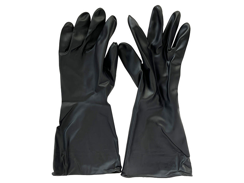 PVC Gloves Black S