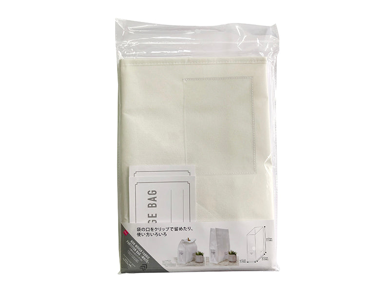 Non-Woven Fabric Partition Bag - White