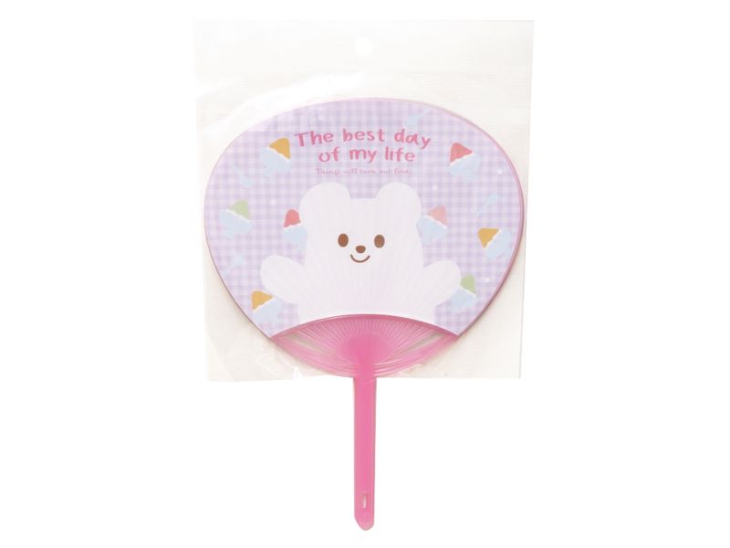 Mini Fan - Polar Bear - 2pcs