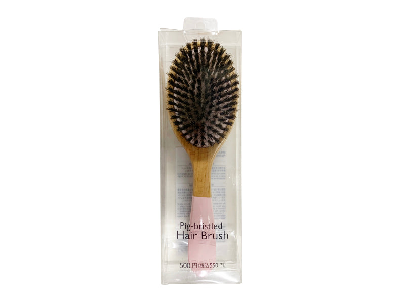 Pig Bristled Hair Brush