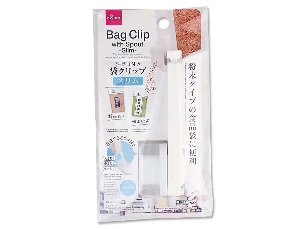 Bag Clip with Spout Slim