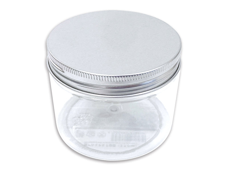 PET Container with an Aluminum Lid 270ml