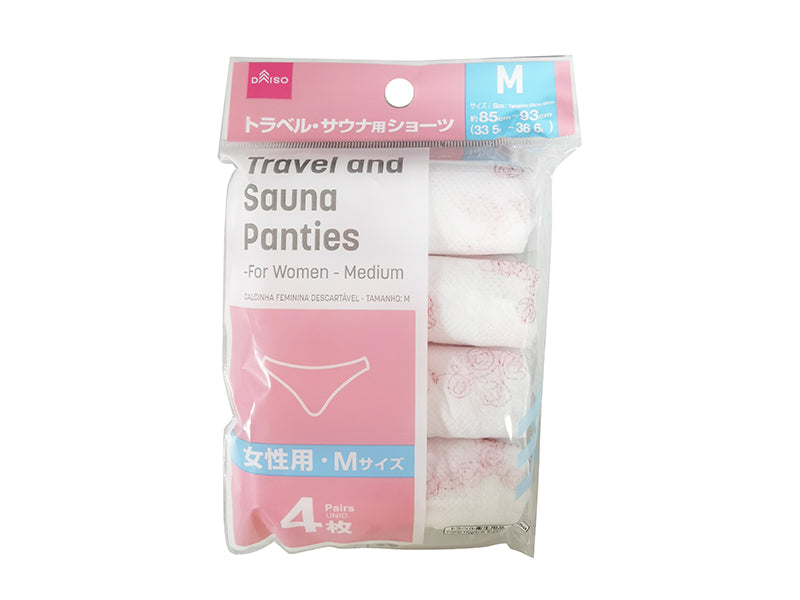 Travel and Sauna Panties for Women Medium
