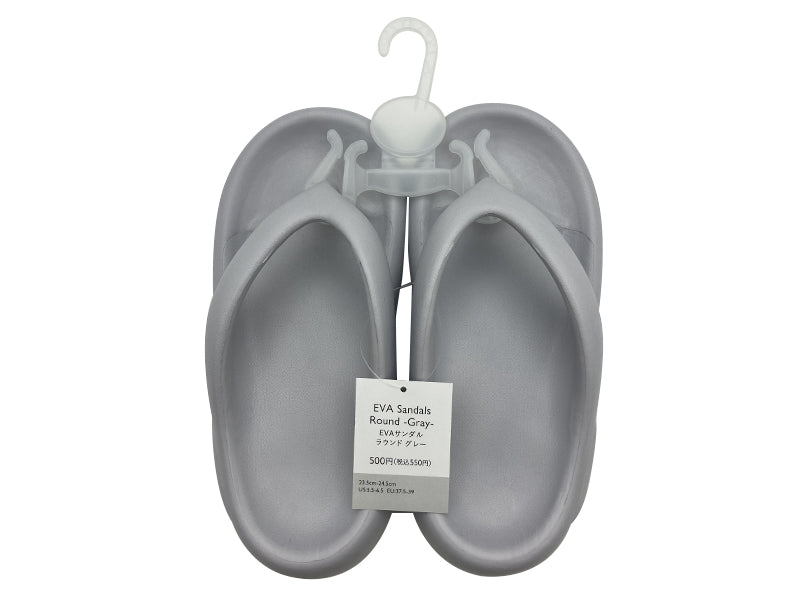EVA Sandals Round Grey