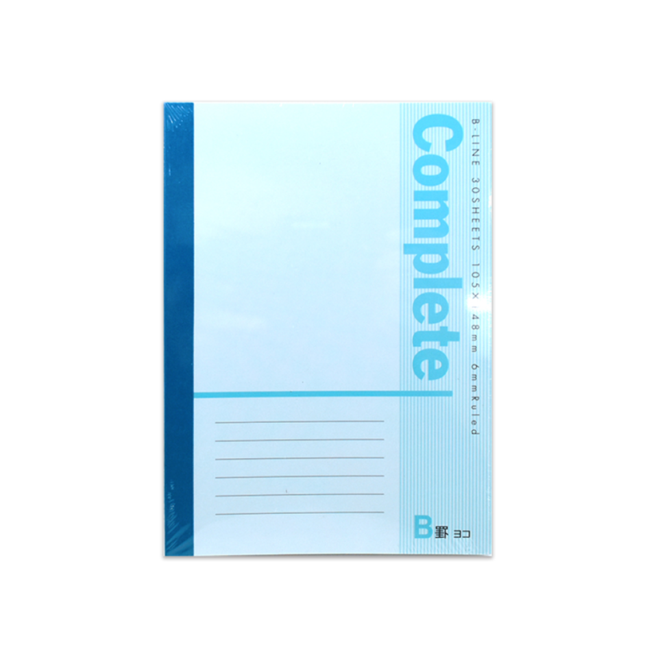 Notebook A6 B-ruled 30 Sheets 3 Books