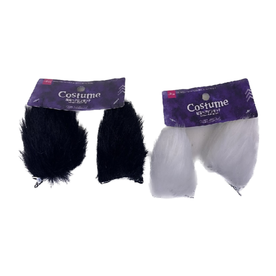 Halloween Cat Ears Hair Pin Set