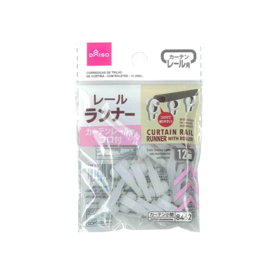 Curtain Rail Runner With Roller 12pcs