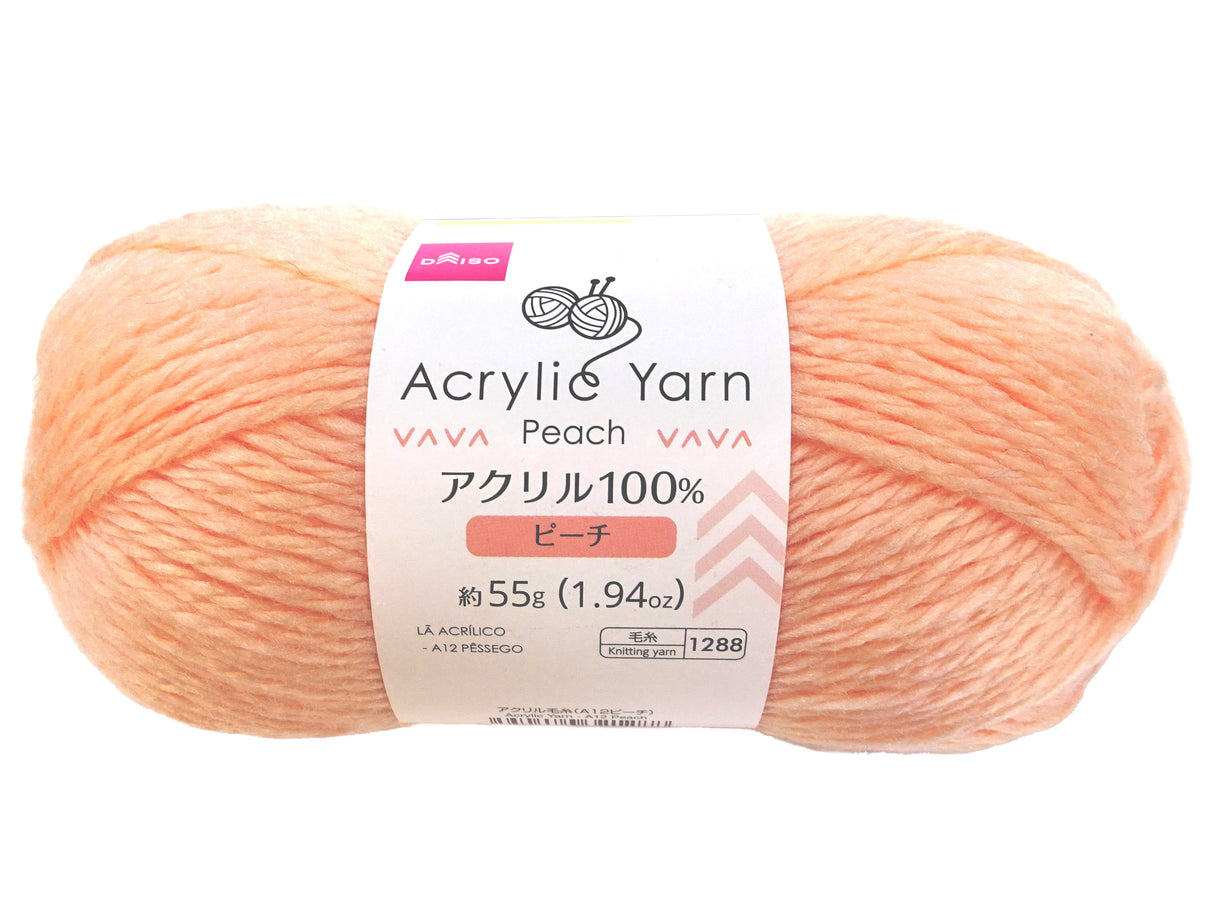 Acrylic Yarn Peach