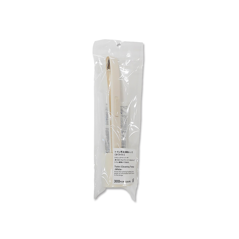 Toilet Cleaning Tongs White