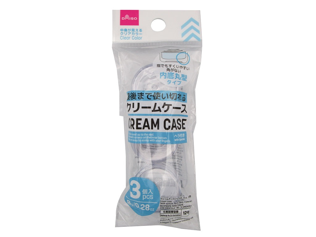 Cream Case with Spatula