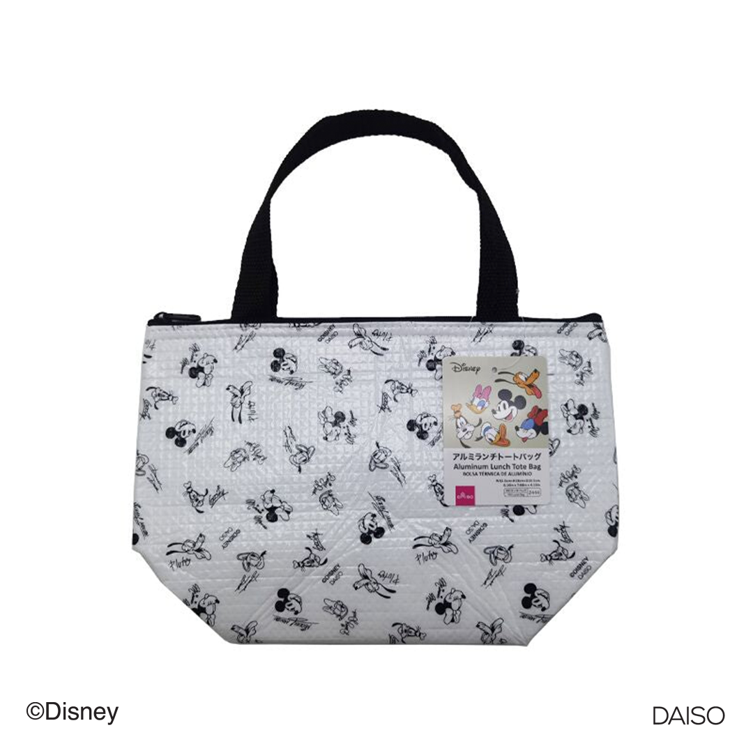 Aluminum Lunch Tote Bag Mickey and Friends