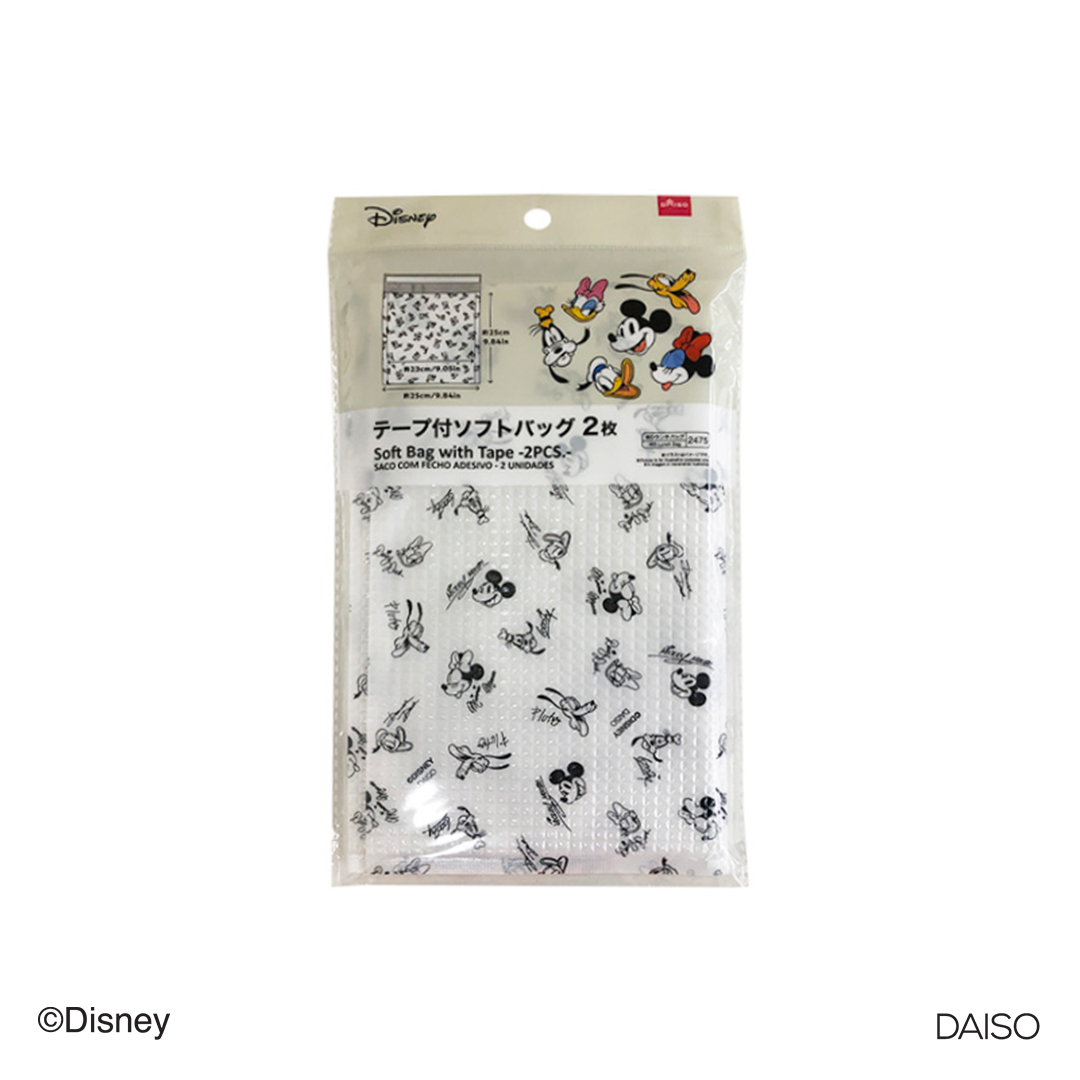 Soft Bag with Tape Mickey and Friends