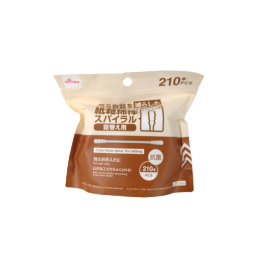 Cotton Buds Spiral for Refilling
