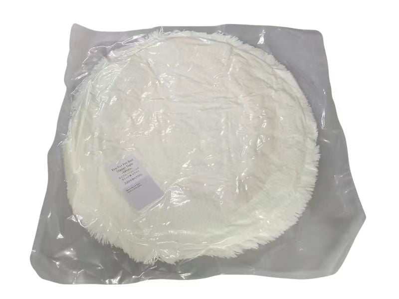 Eco Fur Pet Bed Slipper Style White