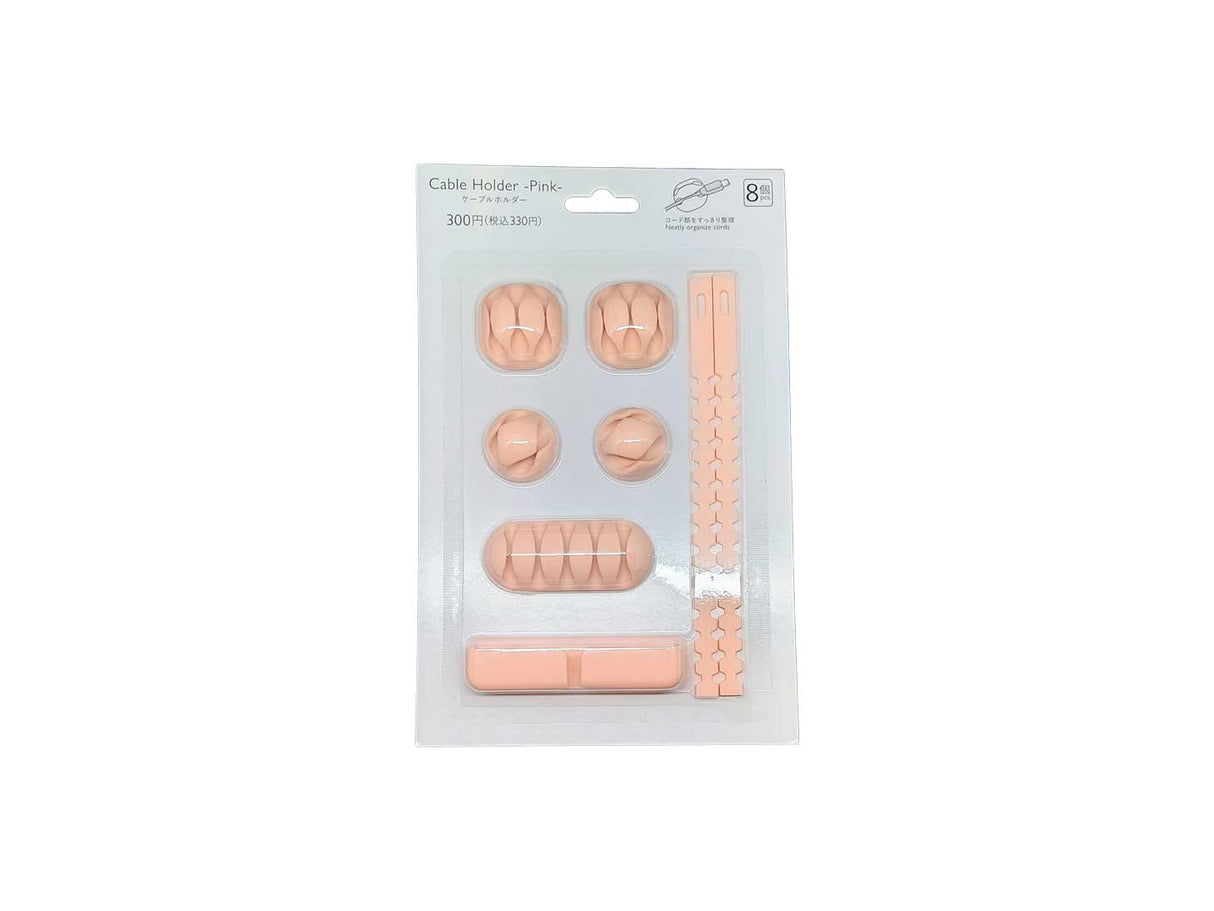 Cable Holder Pink