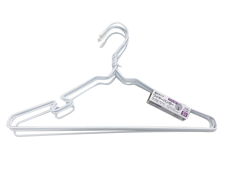 Wire Hanger with Grooves