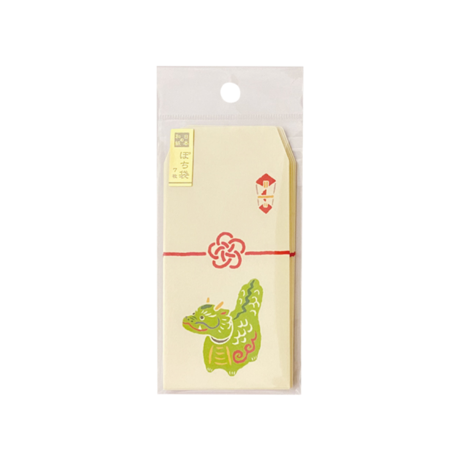 Envelope 24 General Type 9 Dragon Ornament 7pcs