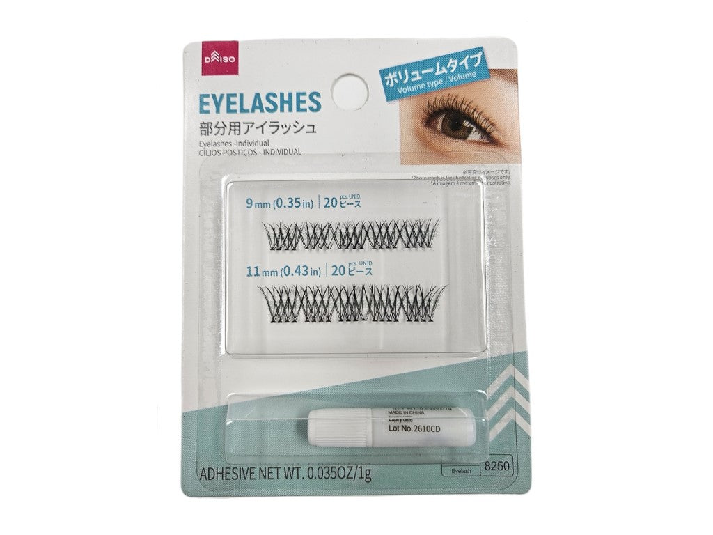 Eyelashes Individual Adhesive Cross Volume Type