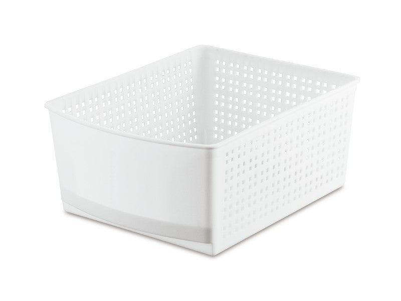 Clean Storage Stock Wide White