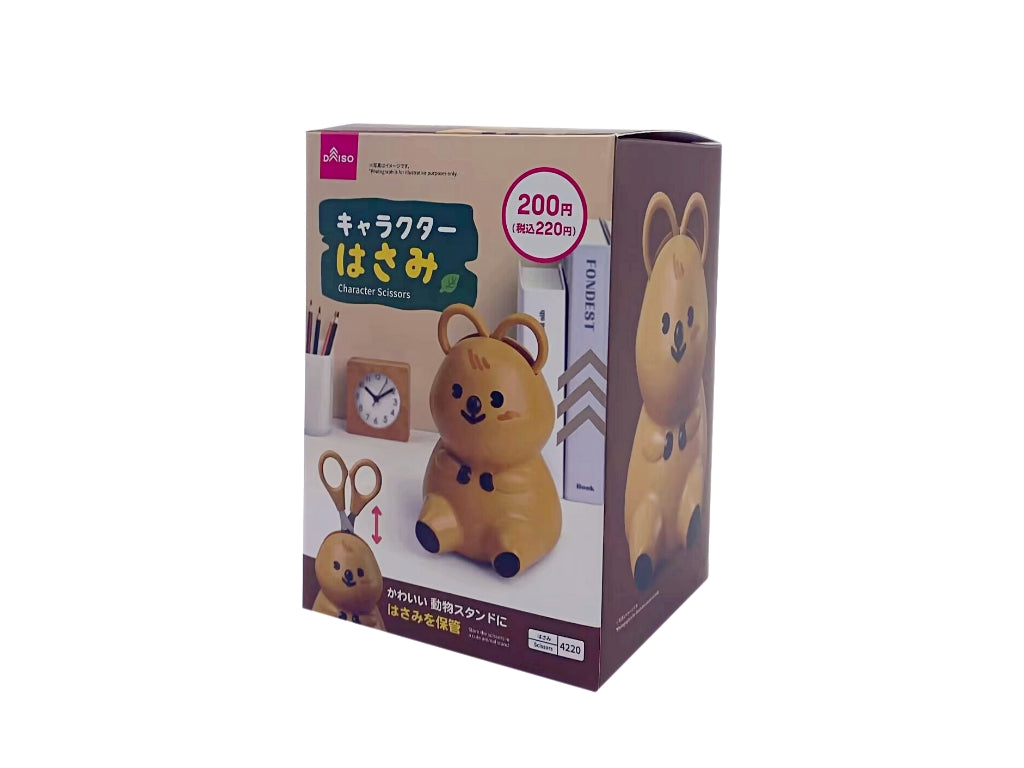 Character Scissors Quokka with Stand