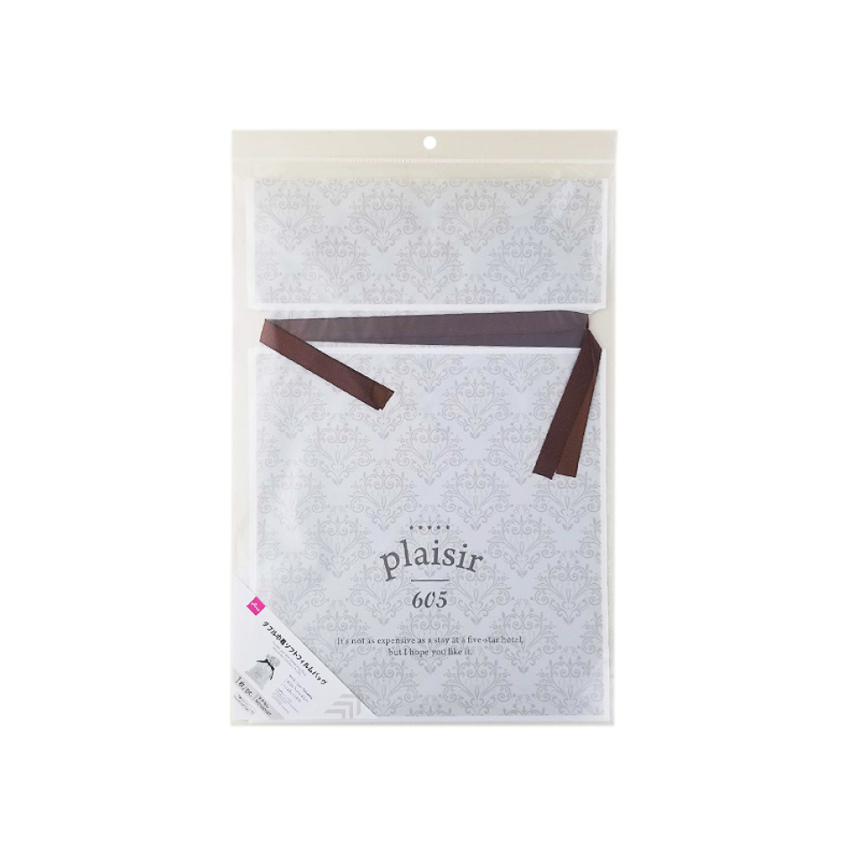 Double Soft Film Drawstring Bag Hotel Like 26.5cm x 40cm