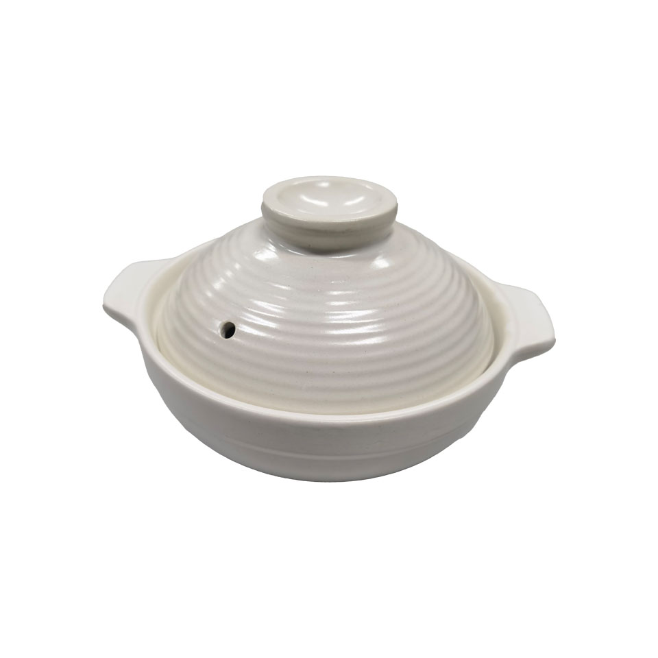 Clay Pot White 17cm