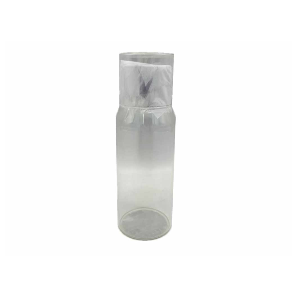 Heat Resistant Glass Bottle with Cup 540ml