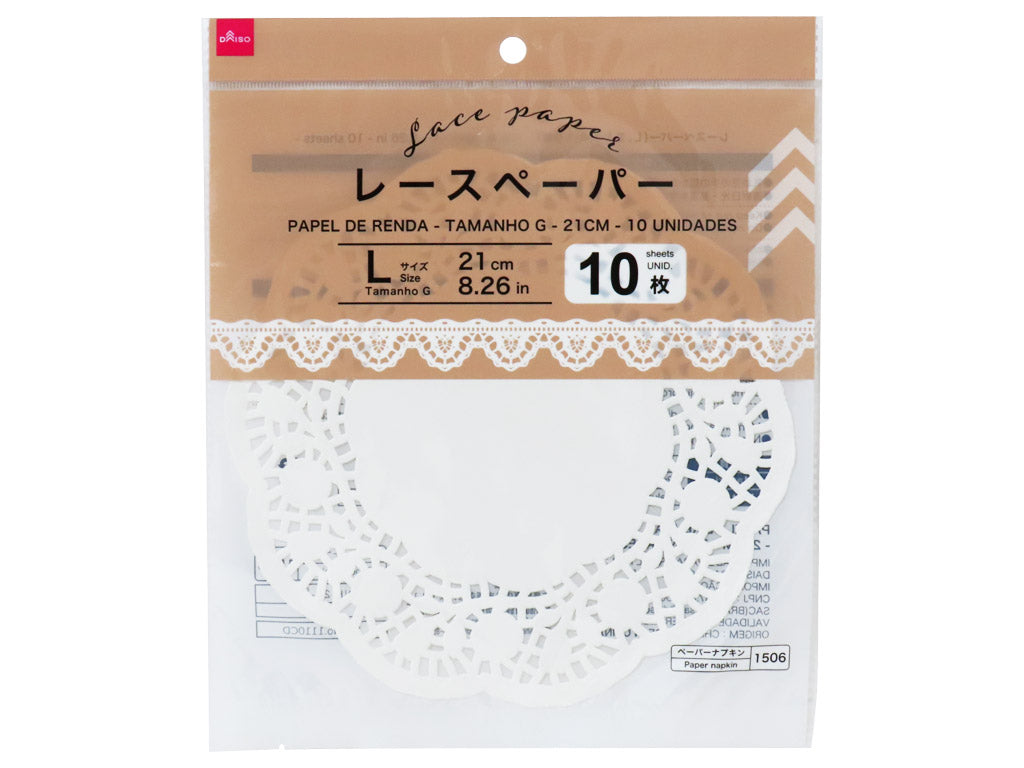 Lace Paper L 8.26in