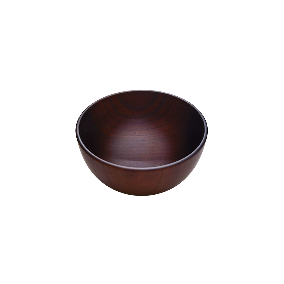 Wooden Soup Bowl Brown 350ml