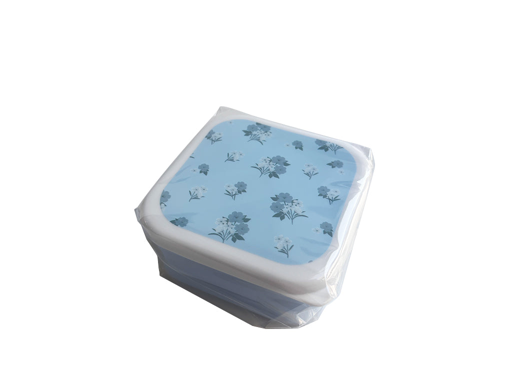 Nesting Lunch Box Square Set of 3 A DAISO SINGAPORE