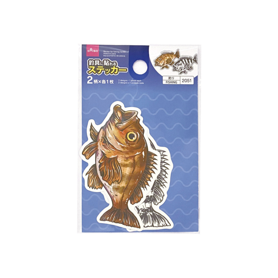 Fish Design Sticker Rockfish